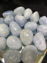 Load image into Gallery viewer, Blue Calcite Tumbled