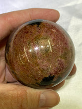 Load image into Gallery viewer, Rhodonite Sphere