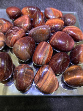 Load image into Gallery viewer, Red Tiger's Eye Tumbled