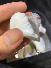 Load image into Gallery viewer, White Opal on Chalcedony Tumbled