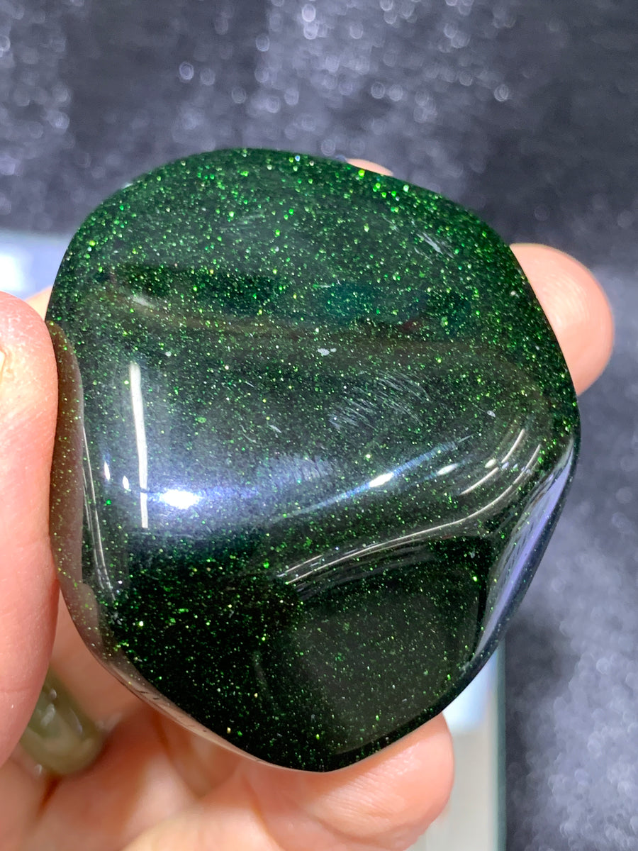 Green deals gold stone