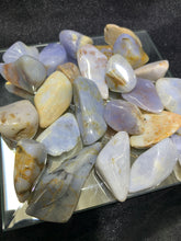 Load image into Gallery viewer, Blue Chalcedony Tumbled