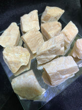 Load image into Gallery viewer, Peach Moonstone Raw - 4 Stones