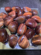Load image into Gallery viewer, Red Tiger's Eye Tumbled