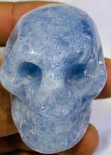 Load image into Gallery viewer, Blue Calcite Skull