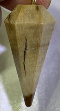 Load image into Gallery viewer, Petrified Wood Pendulum
