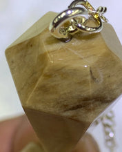 Load image into Gallery viewer, Petrified Wood Pendulum