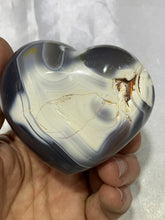 Load image into Gallery viewer, White Dragon Agate Heart