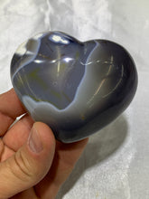 Load image into Gallery viewer, White Dragon Agate Heart