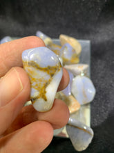 Load image into Gallery viewer, Blue Chalcedony Tumbled