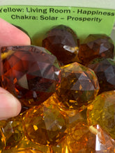 Load image into Gallery viewer, Yellow Feng Shui Ball - Medium