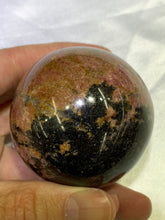Load image into Gallery viewer, Rhodonite Sphere