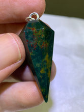 Load image into Gallery viewer, Bloodstone Pendulum (6 Sides)
