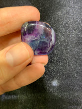 Load image into Gallery viewer, Rainbow Fluorite Tumbled