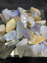 Load image into Gallery viewer, Blue Chalcedony Tumbled