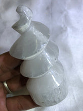 Load image into Gallery viewer, Selenite Twisted Tower Medium