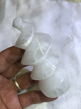 Load image into Gallery viewer, Selenite Twisted Tower Medium
