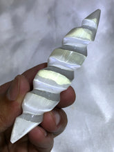 Load image into Gallery viewer, Double Terminated Twisted Selenite Wand
