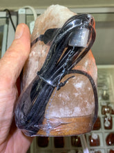 Load image into Gallery viewer, Pink Himalayan Salt Lamp USB (Rough) - LED Light