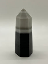 Load image into Gallery viewer, Black Phantom Calcite Points