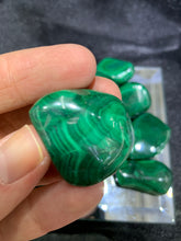 Load image into Gallery viewer, Malachite Tumbled