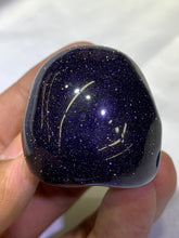 Load image into Gallery viewer, Blue Goldstone Skull