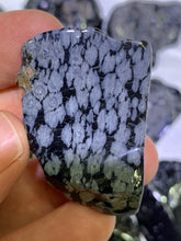 Load image into Gallery viewer, Snowflake Obsidian Slabs