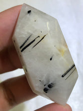 Load image into Gallery viewer, Double Terminated Tourmalinated Quartz Point