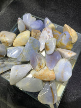Load image into Gallery viewer, Blue Chalcedony Tumbled