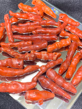 Load image into Gallery viewer, Red Bamboo Coral Beads