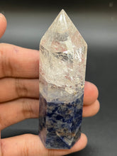 Load image into Gallery viewer, Sodalite with Quartz Crystal Points
