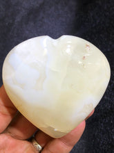 Load image into Gallery viewer, Chalcedony Geode Heart