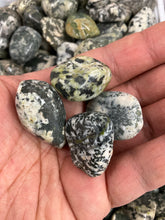 Load image into Gallery viewer, Green Jasper Tumbled - 4 Stones