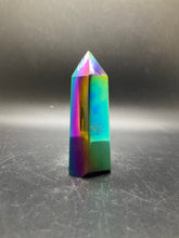 Load image into Gallery viewer, Rainbow Aura Crystal Point