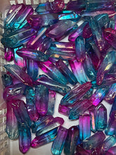 Load image into Gallery viewer, Unicorn Crystal (Coated Natural Quartz Crystal) Raw