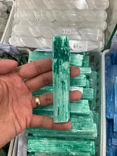 Load image into Gallery viewer, Selenite Stick (Dyed Green)