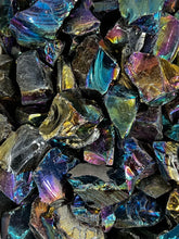 Load image into Gallery viewer, Rainbow Aura Crystal Raw