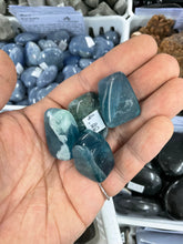 Load image into Gallery viewer, Blue Fluorite Tumbled