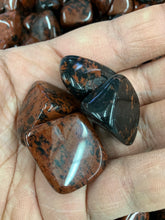 Load image into Gallery viewer, Mahogany Obsidian Tumbled