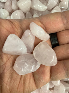 Rose Quartz Tumbled - 4 stones