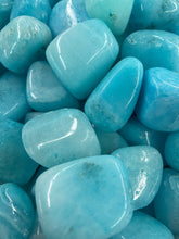Load image into Gallery viewer, Blue Aragonite Tumbled
