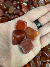 Load image into Gallery viewer, Carnelian Tumbled(medium) - 4 Stones
