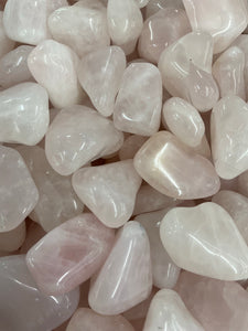 Rose Quartz Tumbled - 4 stones