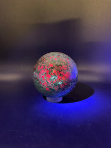 Ruby in Zoisite Sphere