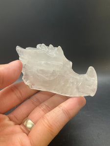 Quartz Crystal Dragon Head (Large)