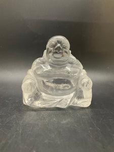 Crystal Quartz Buddha (Medium)
