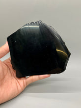 Load image into Gallery viewer, Large Black Obsidian Slab
