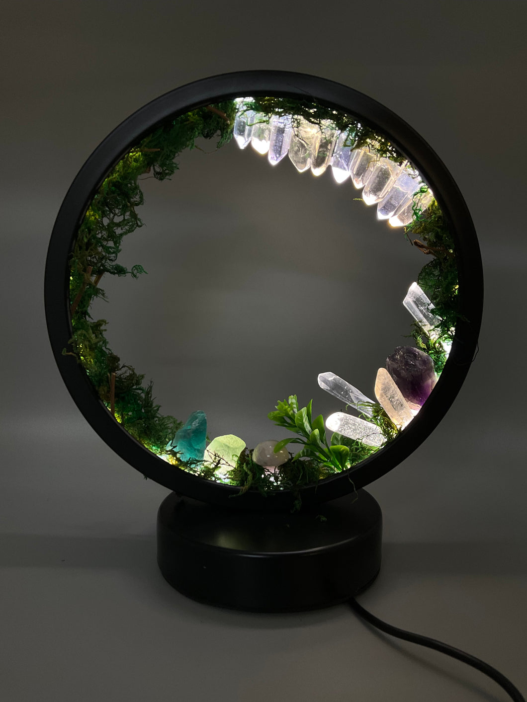 Crystal Forest Healing Night Light