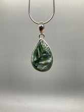 Load image into Gallery viewer, Seraphinite Pendant (Sterling Silver)
