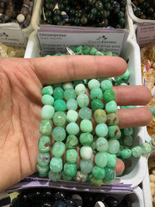 Chrysoprase Nugget Bracelet